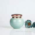 New design Cosmetic Ceramic Cream Jar